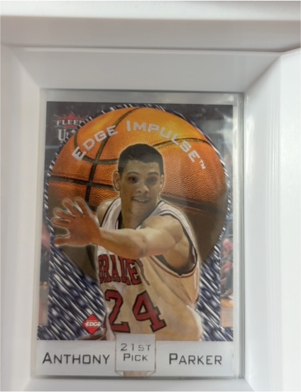 1997 Collector's Edge Edge Impulse Die-Cut #21 Anthony Parker — front