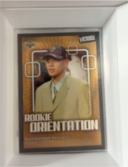 2003-04 Upper Deck Victory #119 Aleksandar Pavlovic Rookie Orientation — front