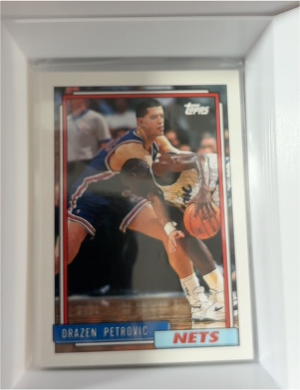 1992-93 Topps #234 Drazen Petrovic — front