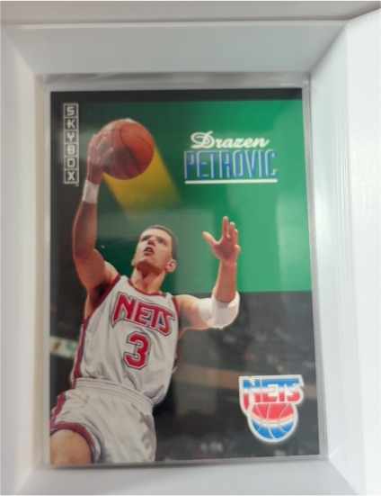 1992-93 Skybox #159 Drazen Petrovic — front