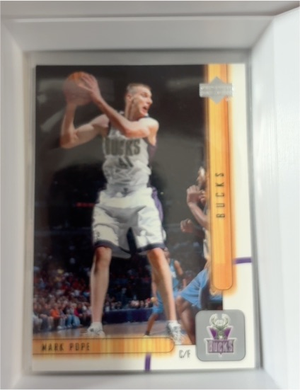 2000 Upper Deck #87 Mark Pope — front