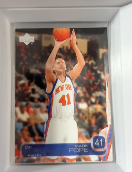 2002-03 Upper Deck #328 Mark Pope — front