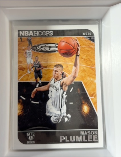 2014-15 Panini NBA Hoops #23 Mason Plumlee — front