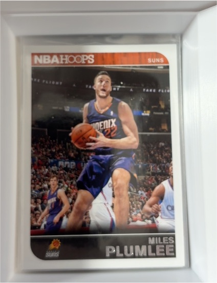 2014-15 Panini NBA Hoops #26 Miles Plumlee — front