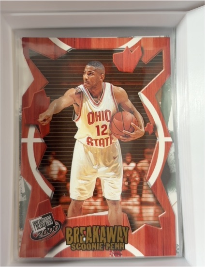 2000 Press Pass #BA11 Scoonie Penn Breakaway — front