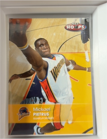 2004-05 Upper Deck #56 Mickael Pietrus Golden State Warriors — front