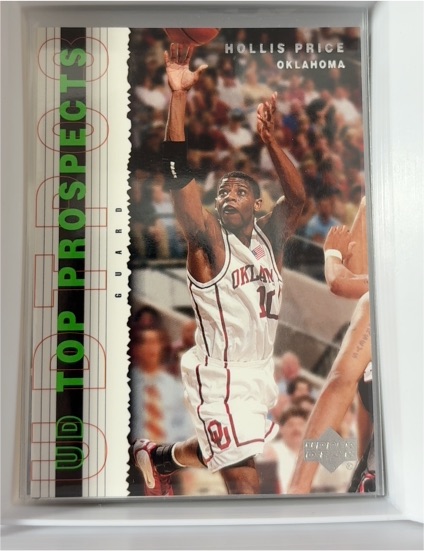 2003 Upper Deck Top Prospects #50 Hollis Price — front