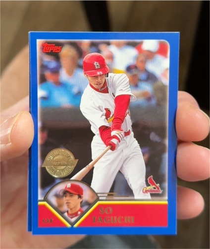 2003 Topps #567 So Taguchi — front