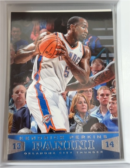 2013-14 Panini #66 Kendrick Perkins — front