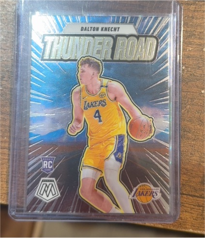 2024-25 Panini Mosaic Thunder Road #18 Dalton Knecht — front