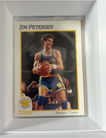 1991-92 NBA Hoops #367 Jim Petersen — front