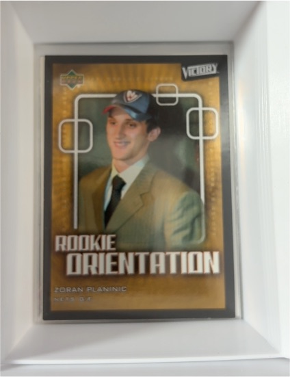 2003-04 Upper Deck Victory #122 Zoran Planinic Rookie Orientation — front