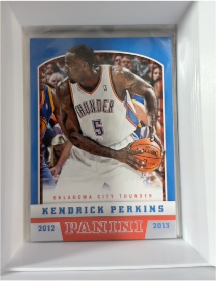 2012-13 Panini Basketball #91 Kendrick Perkins — front