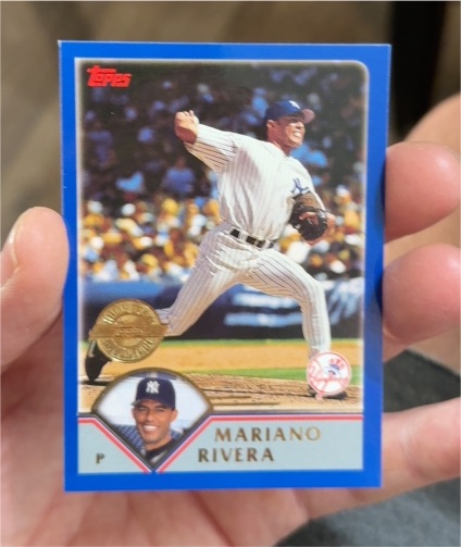 2003 Topps #548 Mariano Rivera — front