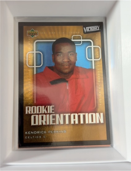 2003-04 Upper Deck Victory Rookie Orientation #127 Kendrick Perkins — front