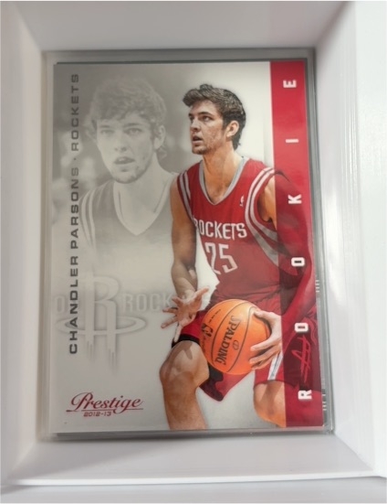 2012-13 Panini Prestige #160 Chandler Parsons Rookie Card — front