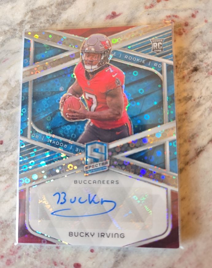 2024 Panini Spectra #RA-BIG Bucky Irving — front