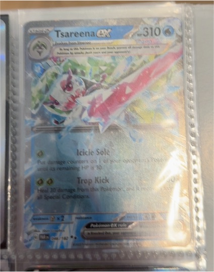 2023 Pokémon Sv04: Paradox Rift #046 Tsareena ex — front