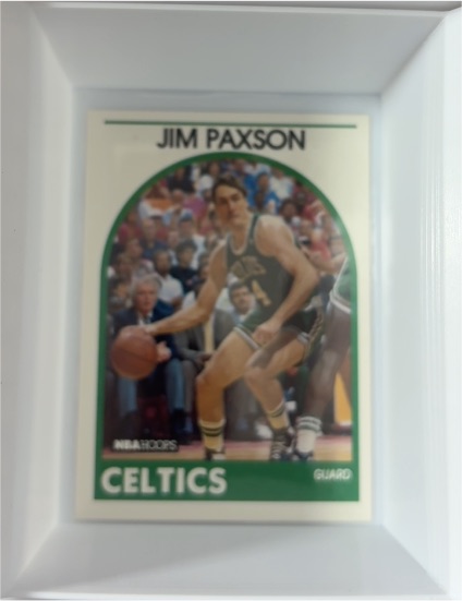 1989-90 Hoops #18 Jim Paxson — front