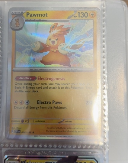 2023 Pokémon Scarlet & Violet #076 Pawmot — front
