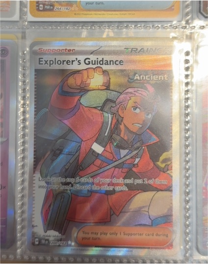 2024 Pokémon SV05: Temporal Forces #200 Explorer's Guidance — front