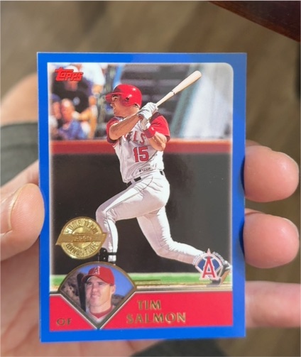 2003 Topps #448 Tim Salmon — front