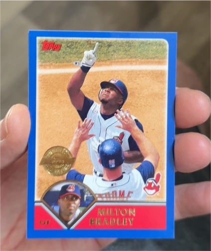 2003 Topps #415 Milton Bradley — front