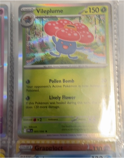 2025 Pokémon ME02: Phantasmal Flames #003/094 Vileplume — front