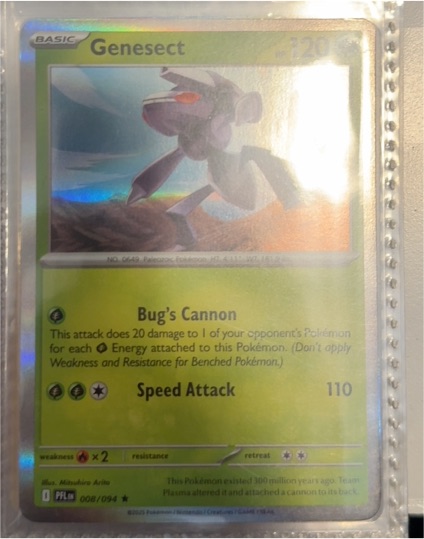 2025 Pokémon ME02 #008 Genesect — front