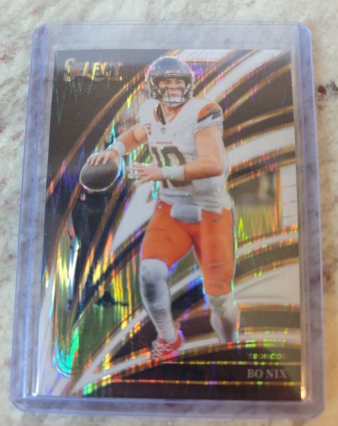 2025 Panini Select #211 Bo Nix — front