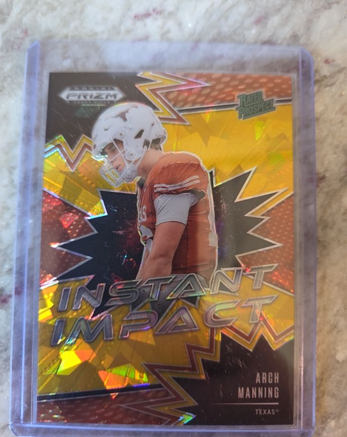 2025 Panini Prizm Draft Picks Instant Impact #II-AMG Arch Manning — front