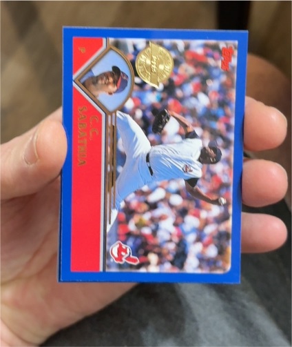 2003 Topps #214 C.C. Sabathia — front