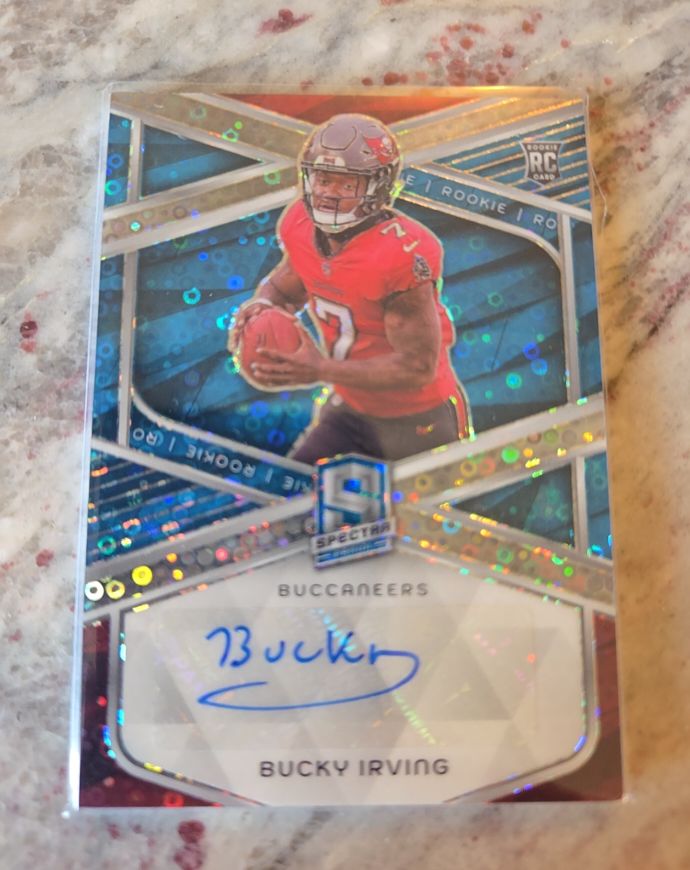 2024 Panini Spectra #RA-BIG Bucky Irving — front