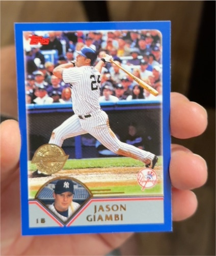 2003 Topps #30 Jason Giambi — front