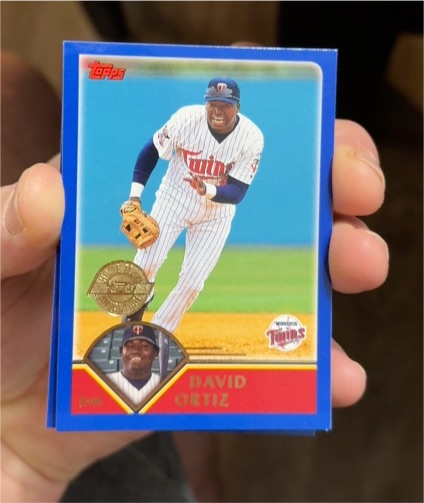 2003 Topps #26 David Ortiz — front