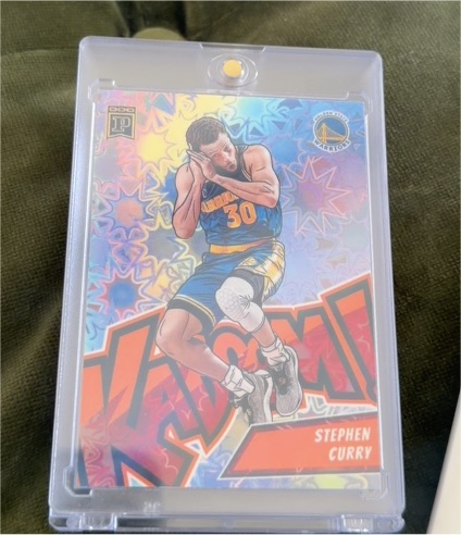 2022-23 Panini Mosaic Stained Glass #3 Stephen Curry — front