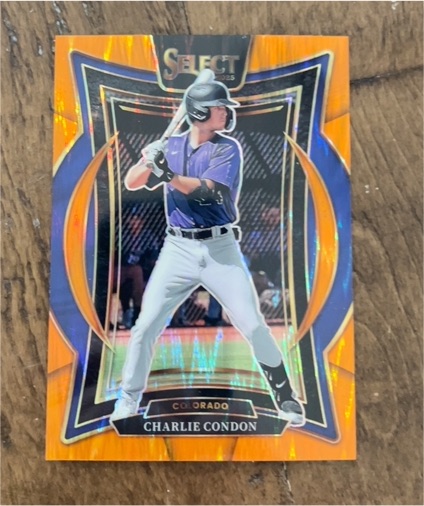 2025 Panini Select #91 Charlie Condon — front
