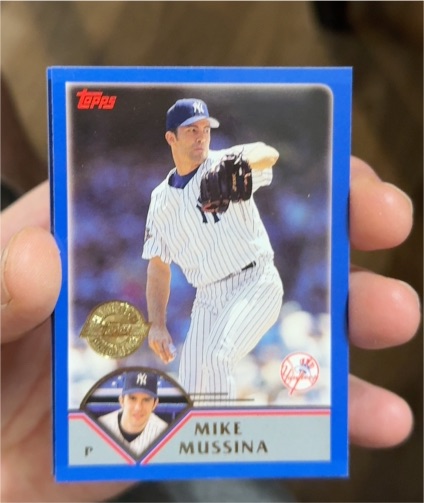2003 Topps #190 Mike Mussina — front