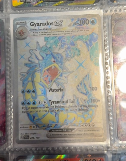 2022 Pokémon Scarlet & Violet #225 Gyarados ex — front