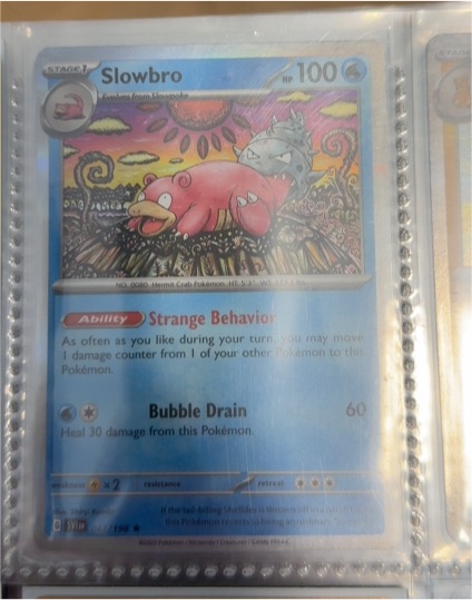 2023 Pokémon Scarlet & Violet #43 Slowbro — front