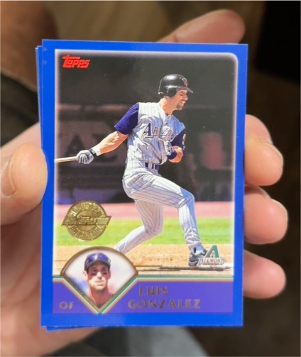 2003 Topps #73 Luis Gonzalez — front