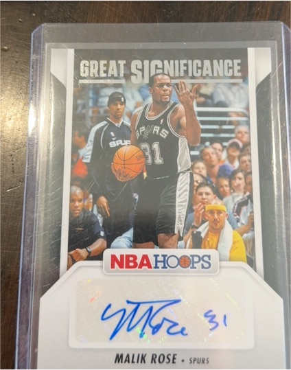 2024-25 Panini NBA Hoops #GS-MRS Malik Rose — front