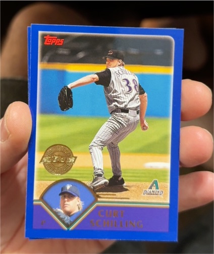 2003 Topps #11 Curt Schilling — front
