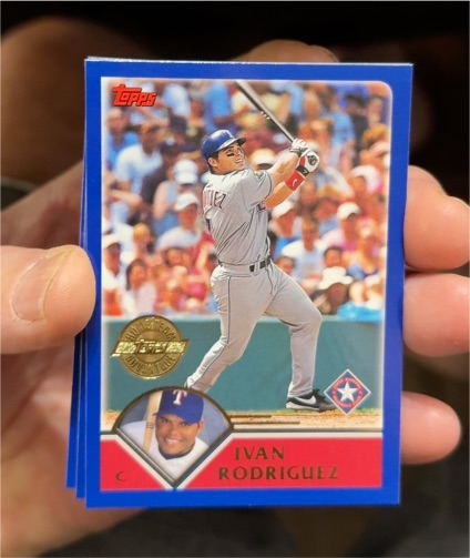 2003 Topps #80 Ivan Rodriguez — front