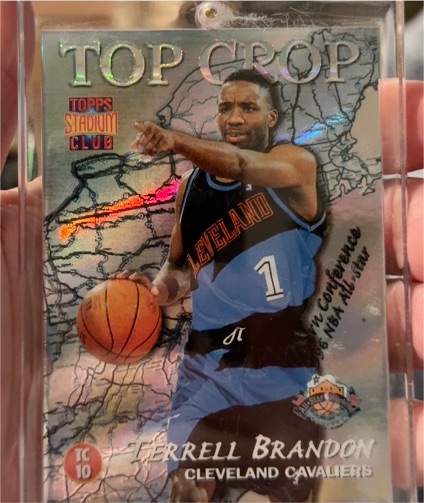 1996 Topps Stadium Club Top Crop #TC 10 Terrell Brandon — front