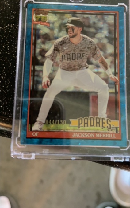 2026 Topps Series 1 #T91-78 Jackson Merrill — front