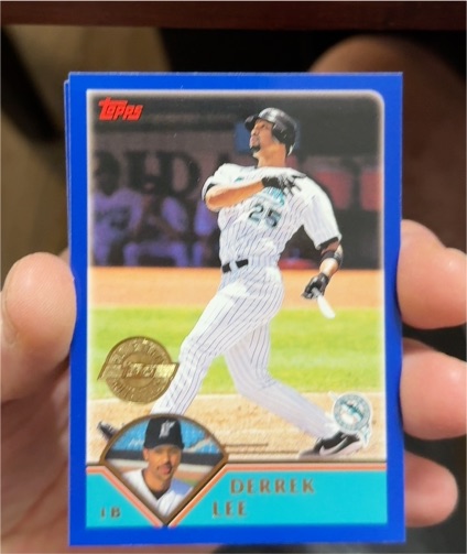 2003 Topps #233 Derrek Lee — front