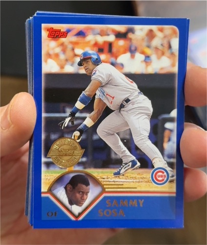 2003 Topps #50 Sammy Sosa — front