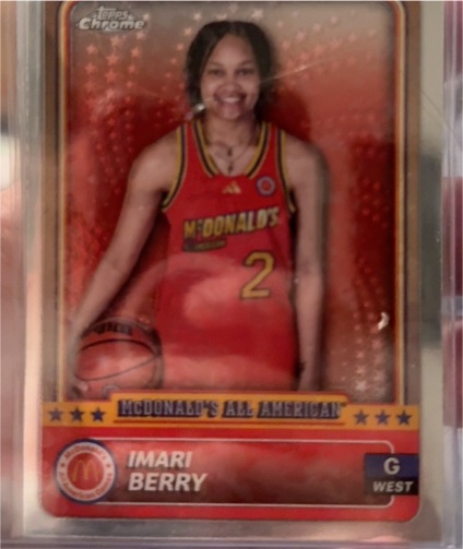 2024 Topps Chrome McDonald's All-American #63 Imari Berry — front