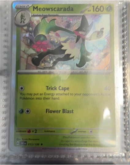 2023 Pokémon Scarlet & Violet #015 Meowscarada — front